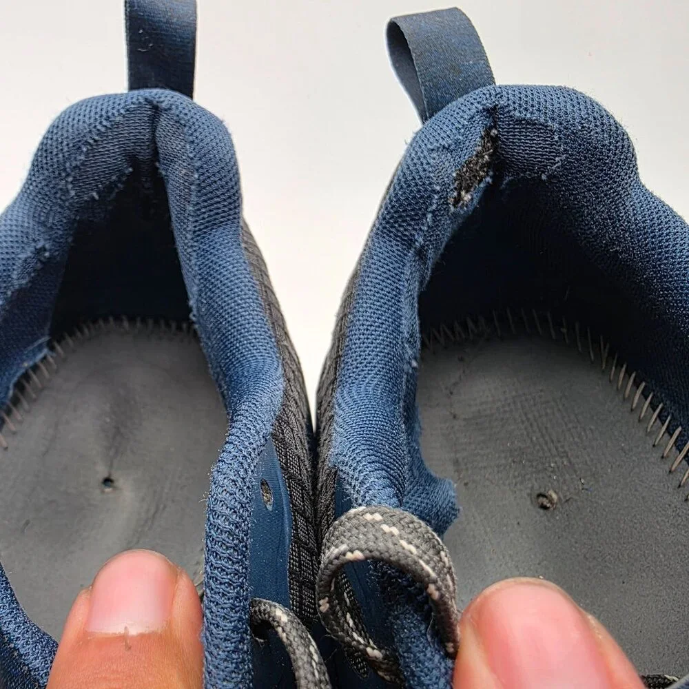 Altra Lone Peak 8 Mens Size 8.5 Blue Trail Running Shoes Camping Hiking Outdoors - Picture 7 of 14